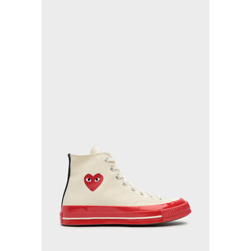 Кеды Comme des Garcons Play Chuck 70 Hi, размер 40, бежевый