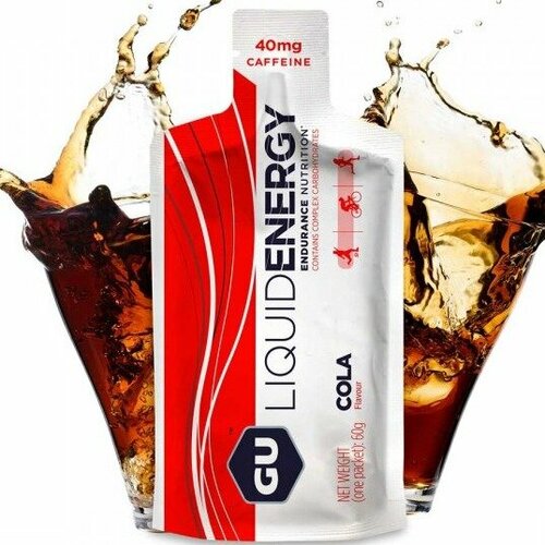 фото Гель питьевой gu energy gu liquid enegry gel caffeine 60 г, кола