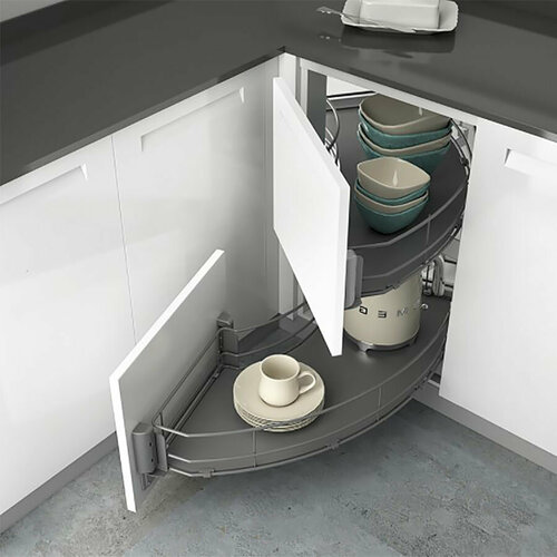 Механизм угловой TWISTER правый, фасад 450мм, , Орион, дерев. дно Орион