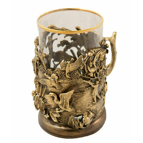 Подстаканник латунный 