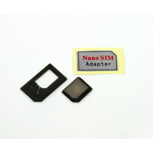 Переходник LP с NanoSIM на обычную SIM карту и MicroSIM карту gurdini переходник microsim to sim ubest 110010