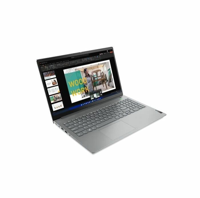 Ноутбук Lenovo ThinkBook 15 G4 IAP 21DJ009FRU (15.6", Core i5 1235U, 16Gb/ SSD 512Gb, Iris Xe Graphics eligible) Серый - фото №6