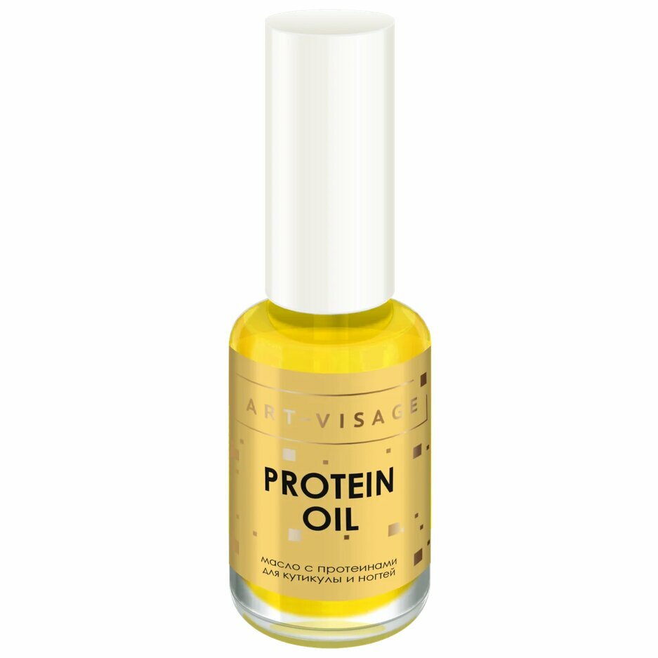 фото ART-VISAGE Масло с протеинами для слоящихся плохо растущих ногтей "PROTEIN OIL"