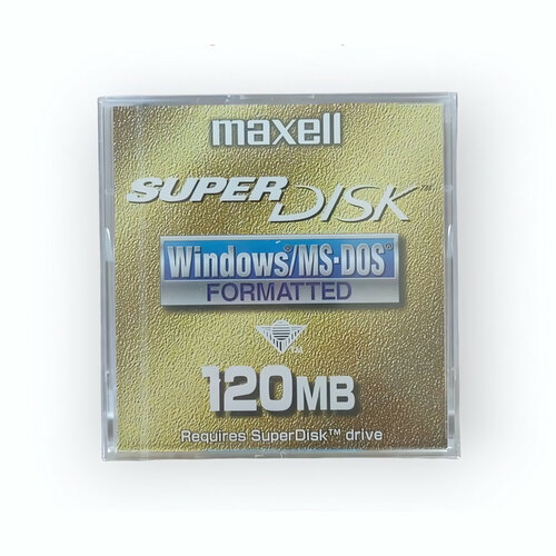 T4902580319595 Носитель информации Maxell SuperDisk 120 MB (1 шт.)