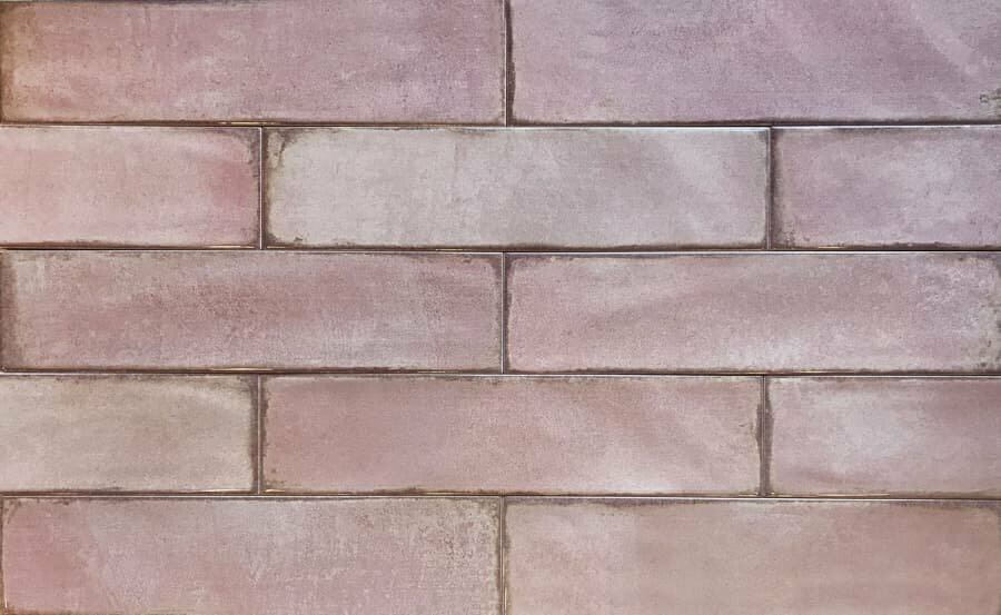 Керамогранит напольный глянцевый Toscana Rose Decocer 400х100/9, упаковка 24 шт. / 0.96 кв. м — фото 1