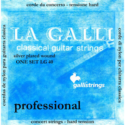 Струны для классической гитары Galli Strings LG40 29-45