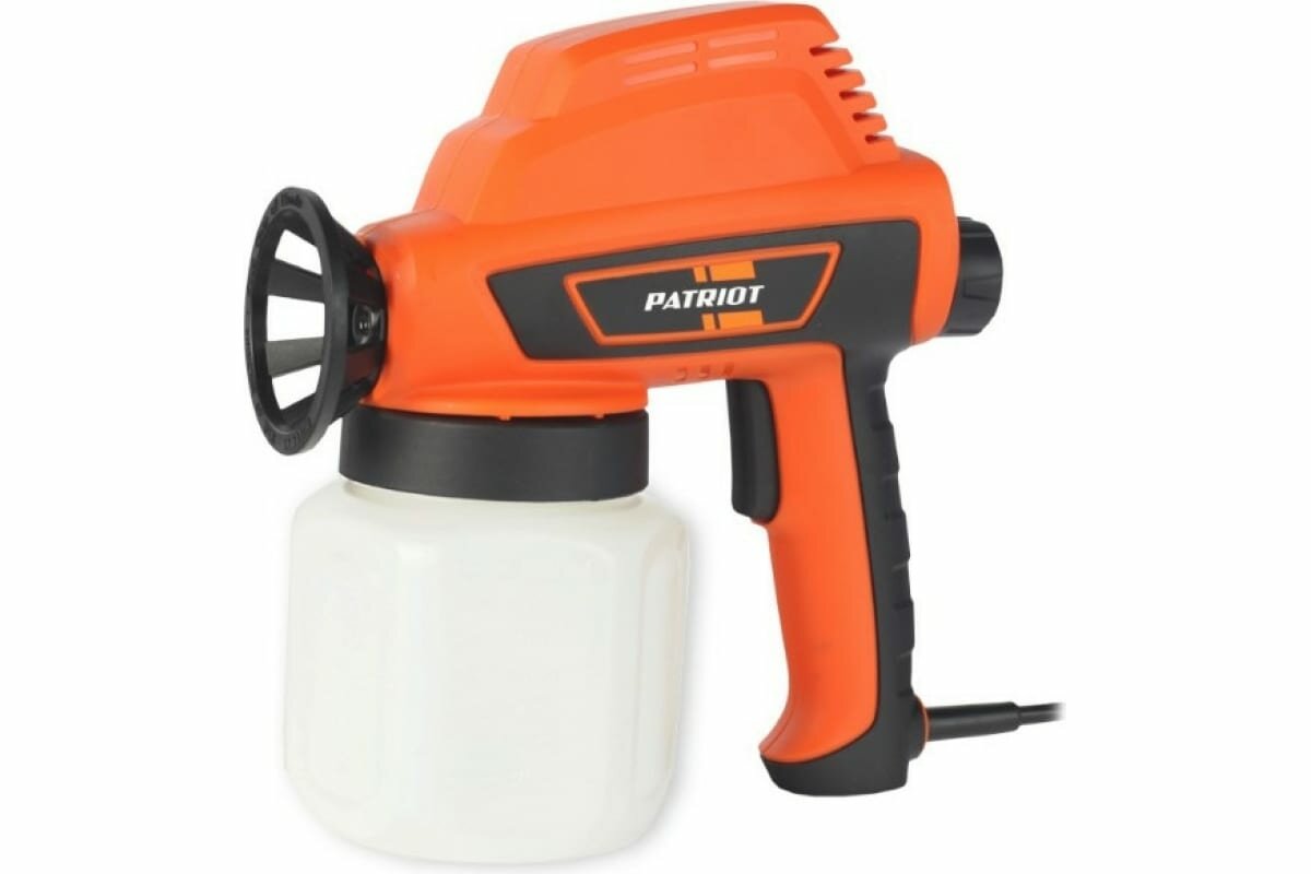 Краскопульт Patriot SG110 110Вт 800мл 300гр/мин сопла 0.8 мм вязкость 60 DIN