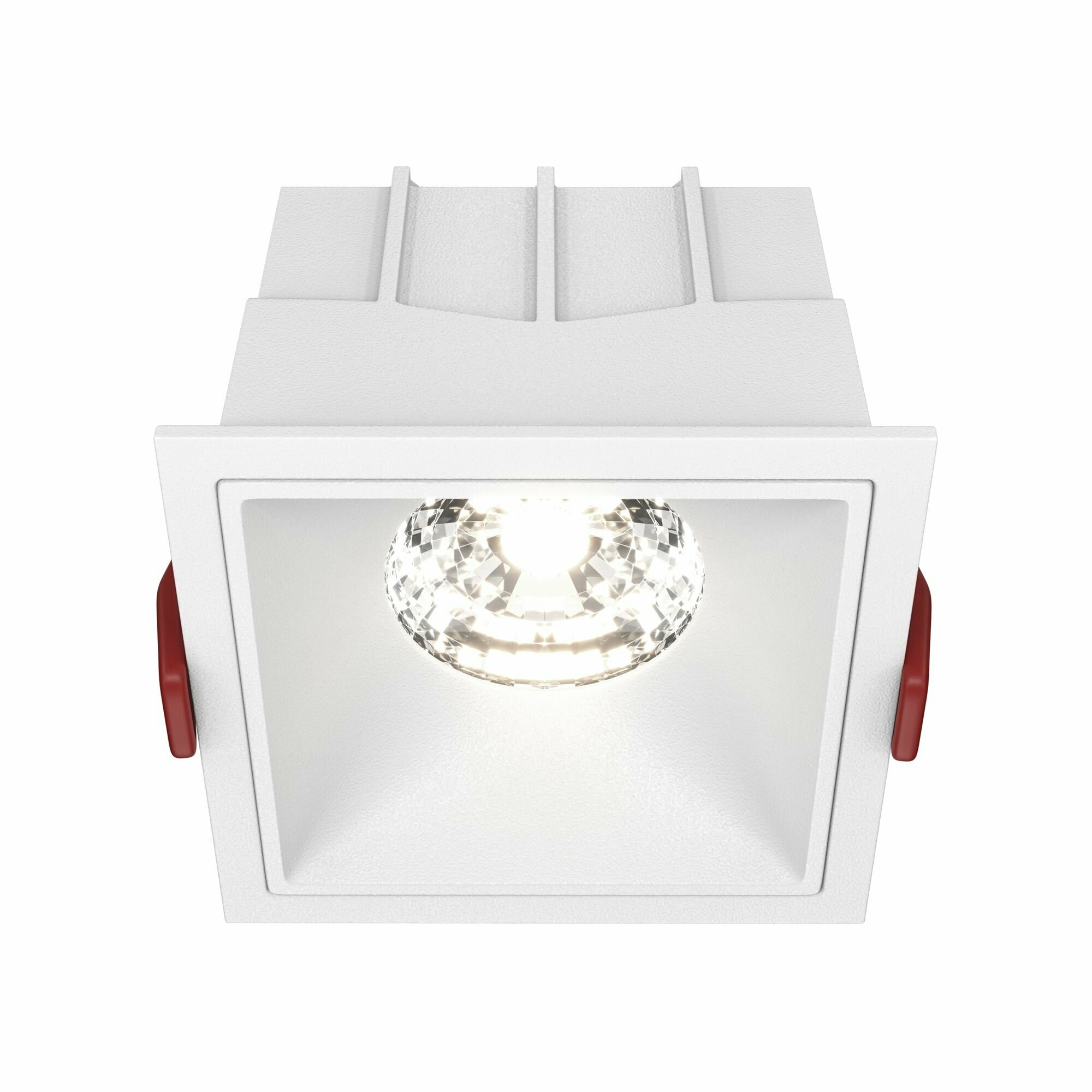 Светильник встраиваемый DL043-01-15W4K-D-SQ-W Alfa LED Dim Triac