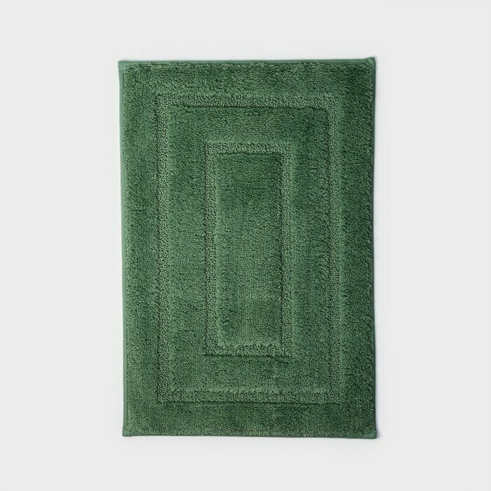 фото Коврик для дома SAVANNA "Мягкость", 40х60 см, цвет бирюзовый 9695000