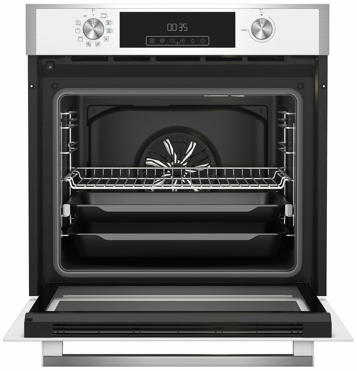 Встраиваемый электрический духовой шкаф Hotpoint FE9 831 JSH WH - фотография № 3