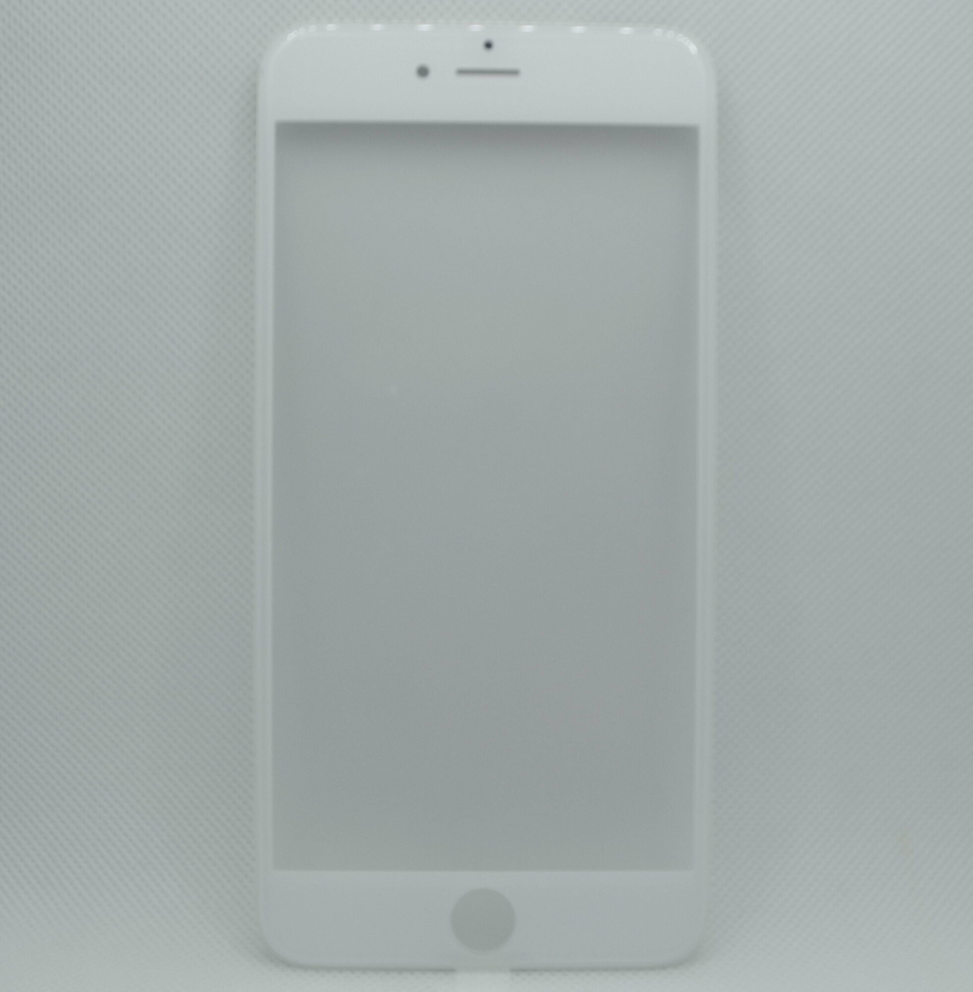 Стекло для переклейки на iPhone 6 Plus в рамке + OCA (белый)