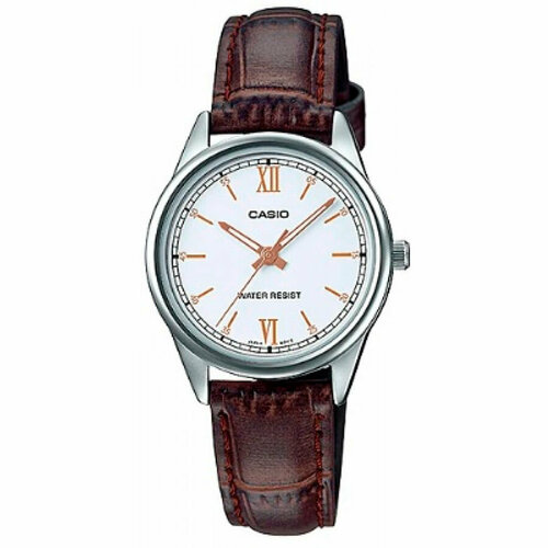 Наручные часы CASIO LTP-V005L-7B3, серебряный, белый часы наручные casio ltp v005l 7b3