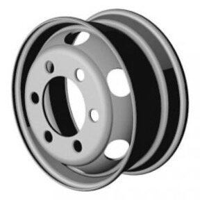 Колесные диски ГАЗ Газель-3302 5.5x16 6x170 ET106 D130 Silver