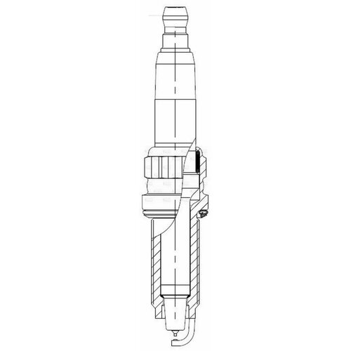 Свеча зажигания (1 шт) bmw 3 f30 (12-)/5 f10 (11-) 2.0i ir+pt startvolt vsp 2603