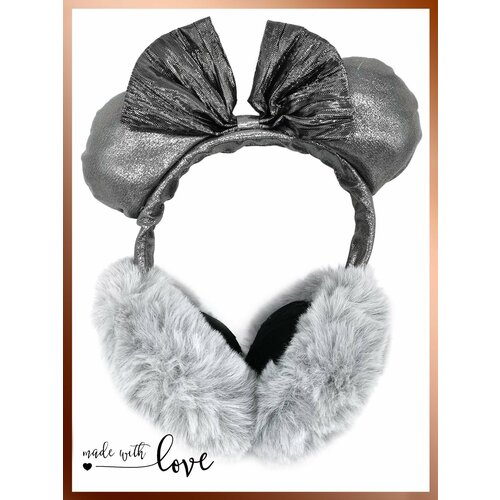 фото Наушники artstyle, размер 44/54, серебряный