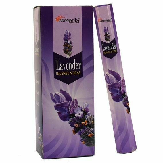 Благовония палочки ароматические "лаванда" (Aromatika Lavender 20 палочек)