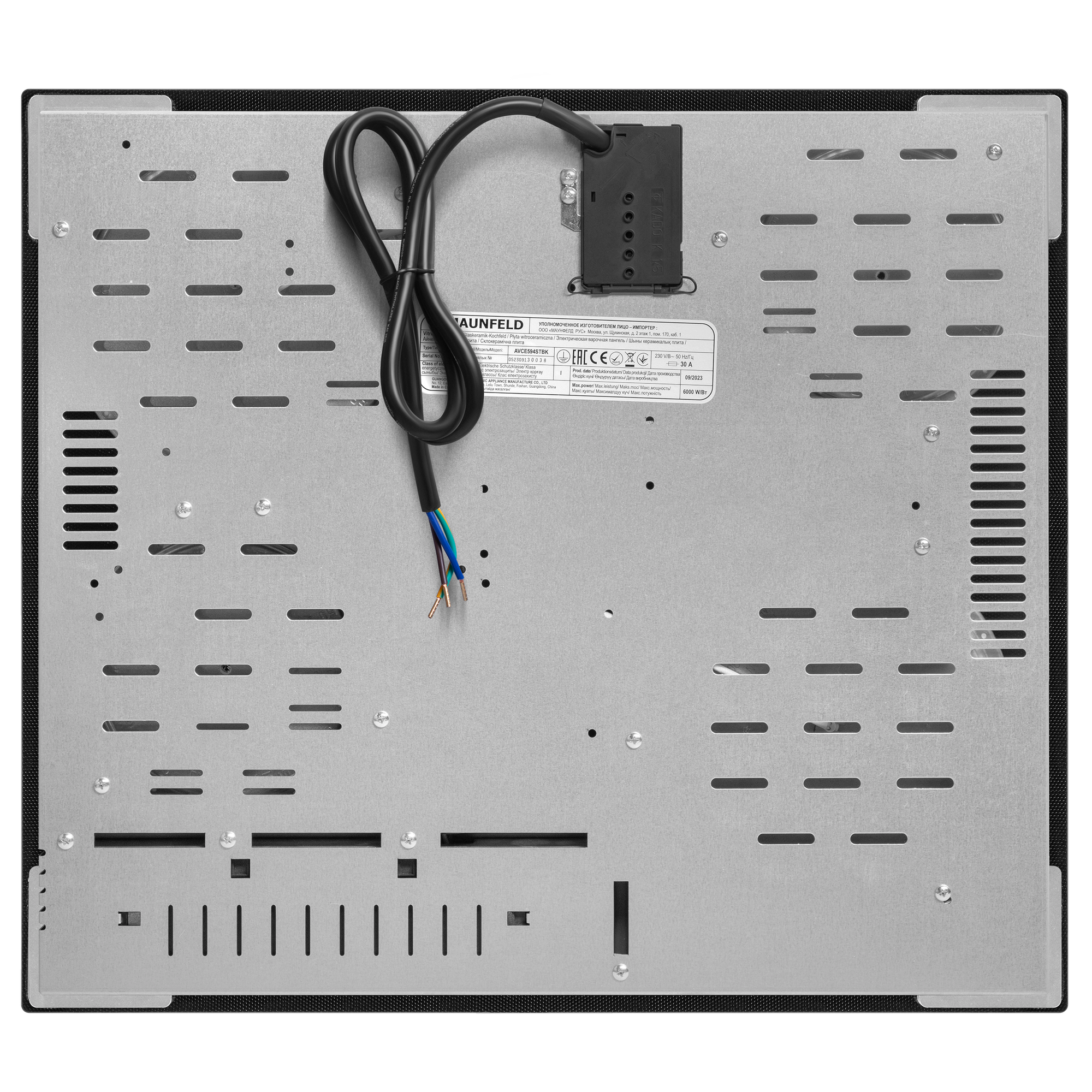 Комплект встраиваемой техники Maunfeld Basel (AEOF6060B2+AVCE594STBK)