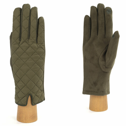 фото Перчатки fabretti, размер 7, зеленый