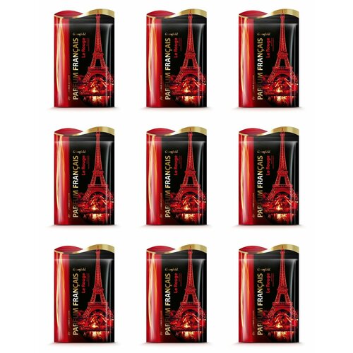 Greenfield Ароматизатор-освежитель воздуха Parfum Francais Le Rouge, 15 г, 9 шт