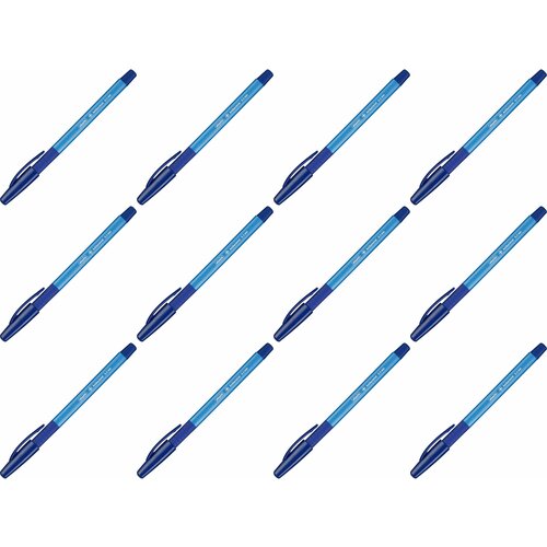 Attache Ручка шариковая неавтоматическая Antibacterial А05, синий, 12 шт