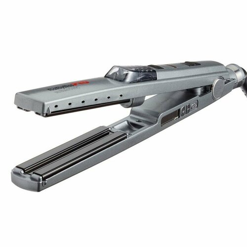 BaByliss Профессиональный паровой выпрямитель для волос UltraSonic Styler BAB2191SEPE серый металлик 28 мм 26258₽