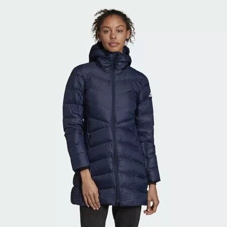 Купить Пуховик adidas синий за 12593р. с доставкой
