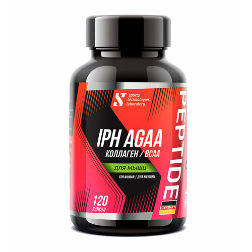 Аминокислотный пептидный комплекс STL IPH AGAA BCAA Collagen для мышц для женщин