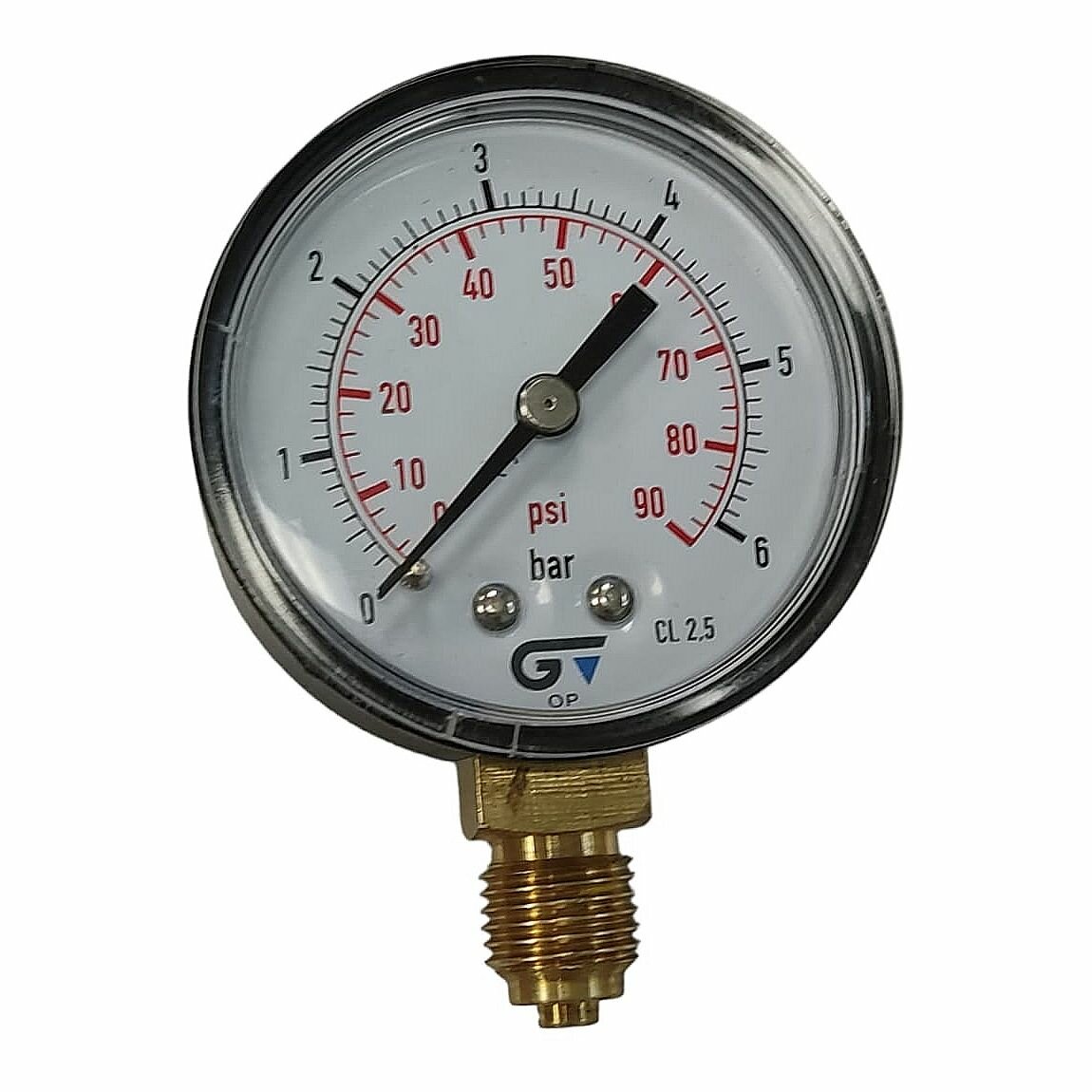 фото Манометр Genebre радиальный 50 мм/0-6 бар R 1/4 (3820006)