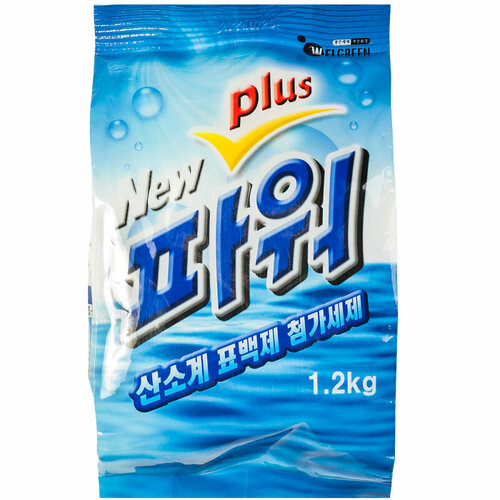 Стиральный порошок WELGREEN New Power Plus, универсальный, 1.2 кг