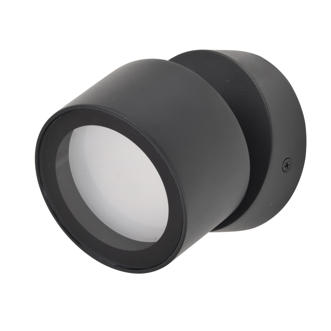 Светильник Inspire «Ortega» IP44 цвет черный, накладной - фотография № 1
