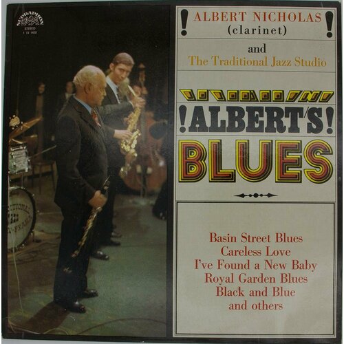 Виниловая пластинка Albert Nicholas And The Traditional Jaz evans nicholas the horse whisperer