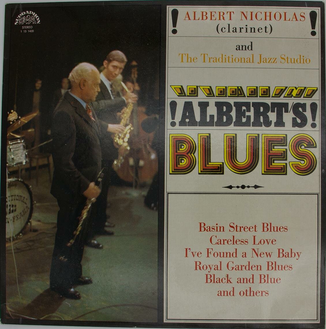 Виниловая пластинка Albert Nicholas And The Traditional Jaz