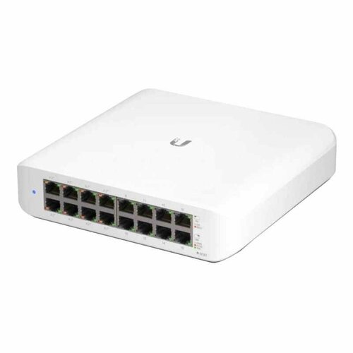 Коммутатор PoE Ubiquiti UniFi Switch Lite 16 PoE USW-Lite-16-POE 16х 1G 6215400₽