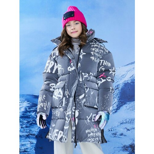 фото Куртка noble people, размер 152, серый