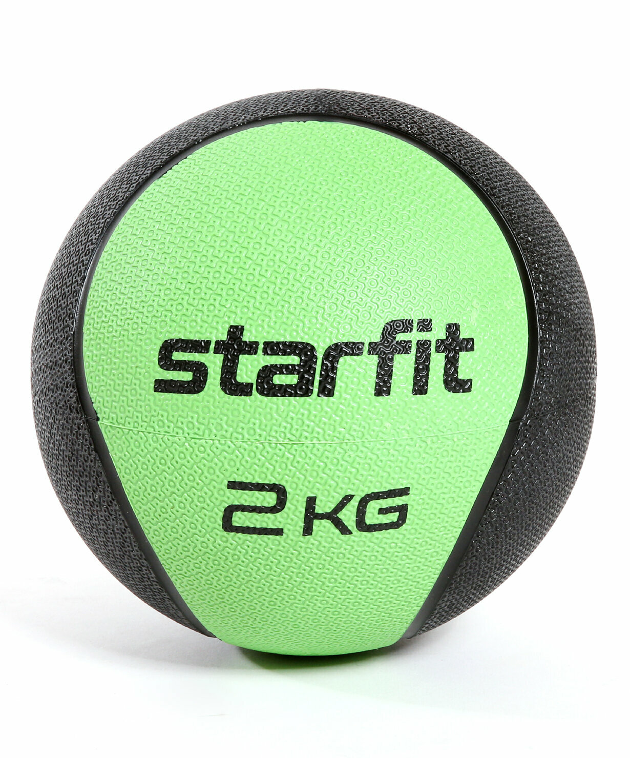 Медбол высокой плотности Starfit Gb-702, 2 кг, зеленый