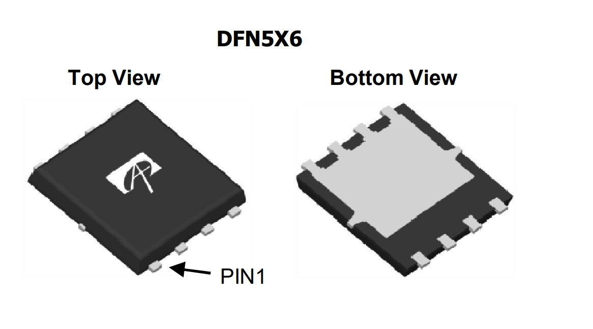 Микросхема AON6508 N-Channel MOSFET 30V 32A DFN5x6