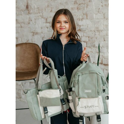 Рюкзак школьный 4в1 набор детский