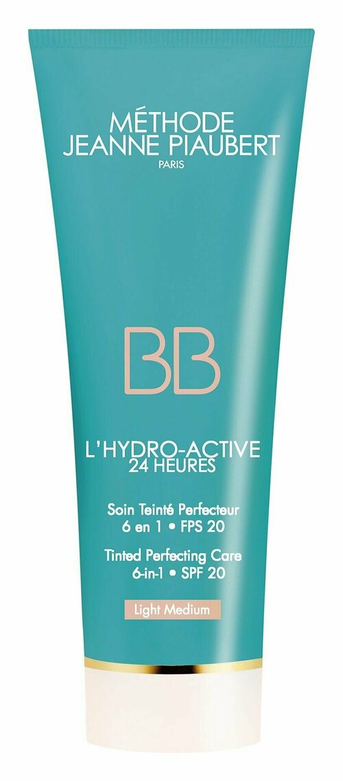 BB крем 6 в 1 Methode Jeanne Piaubert L Hydro Active 24H Tinted Perfecting Care SPF 20 Medium Light