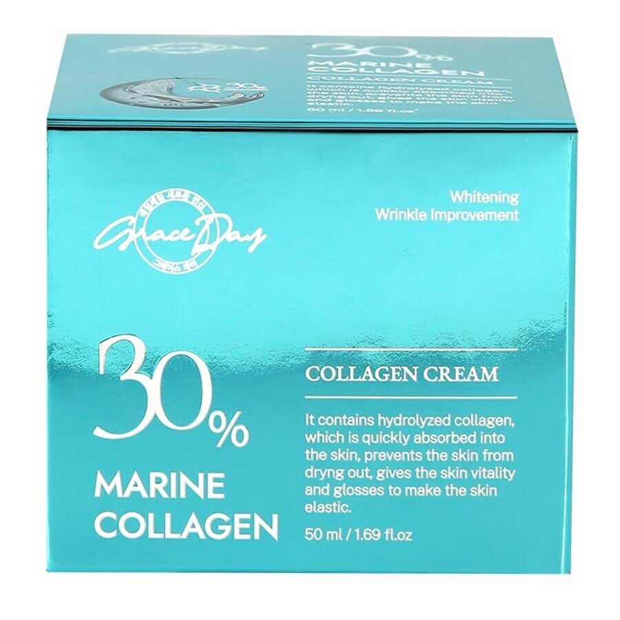 GRACE DAY - Антивозрастной питательный крем для лица с 30% содержанием морского Коллагена MARINE COLLAGEN CREAM 50ml
