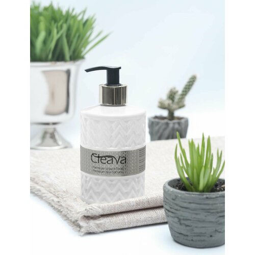 Жидкое мыло туалетное для рук парфюмированное WHITE 400мл