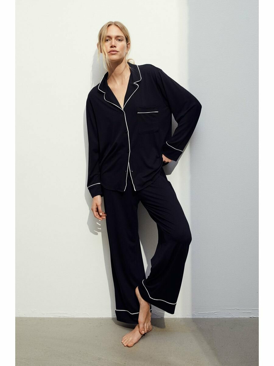 Пижама H&M, размер M, черный
