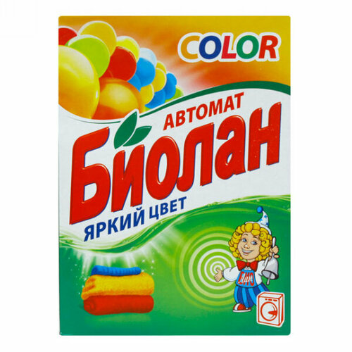 Порошок стиральный БИОЛАН СМС Color автомат 350гр