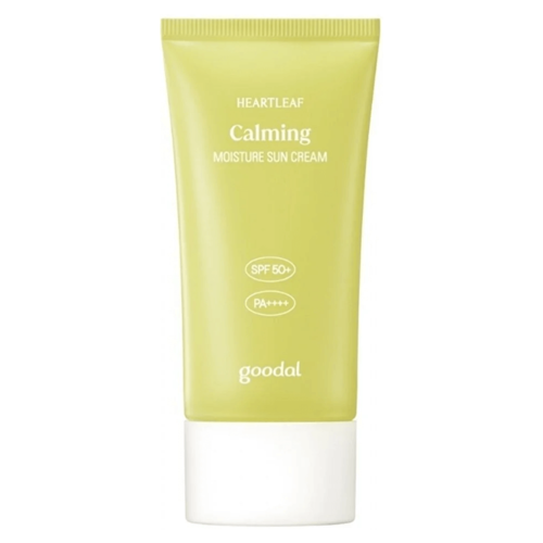 Солнцезащитный крем для лица Goodal Heartleaf Calming Moisture SPF 50, 50мл