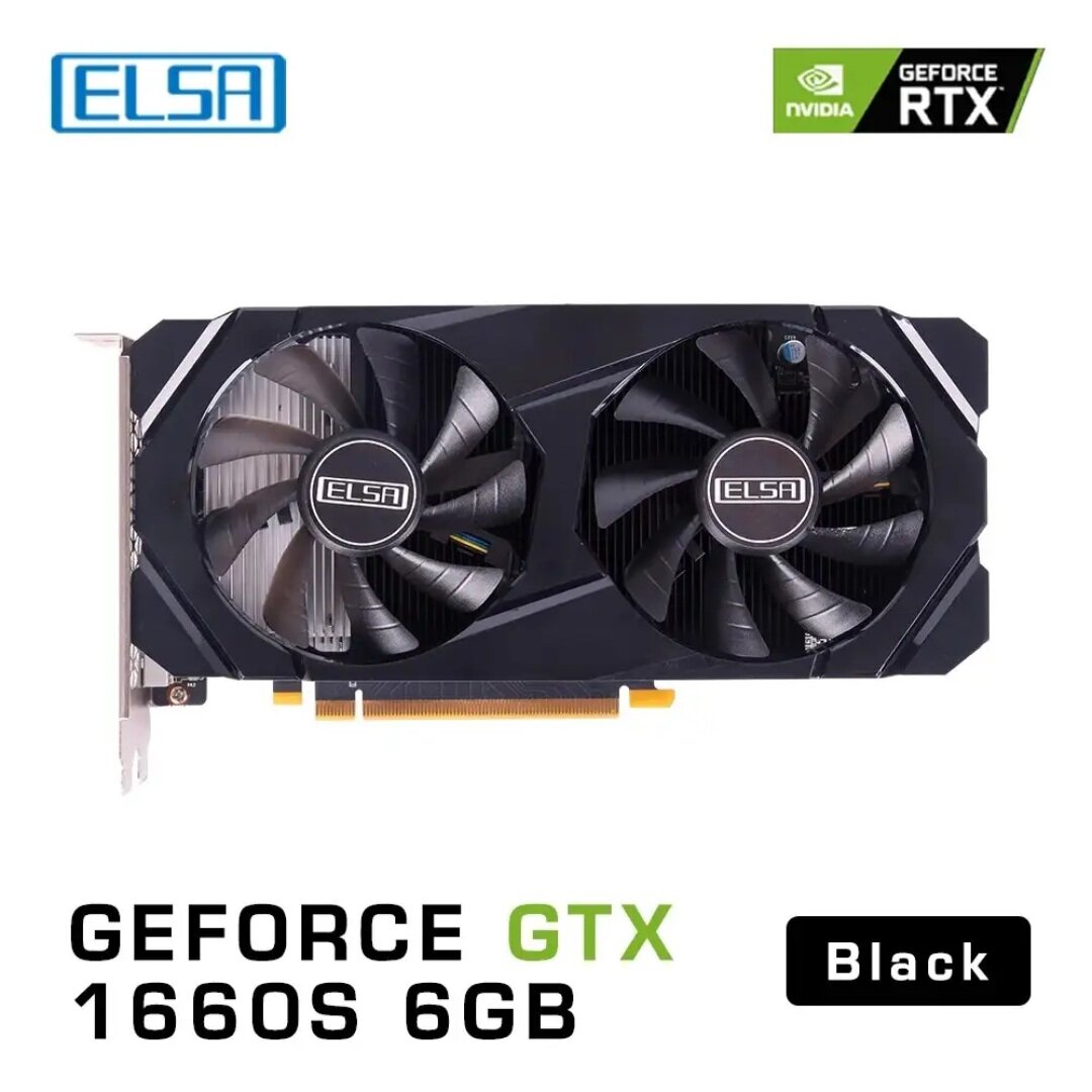 Видеокарта ELSA GeForce GTX 1660 SUPER 6ГБ