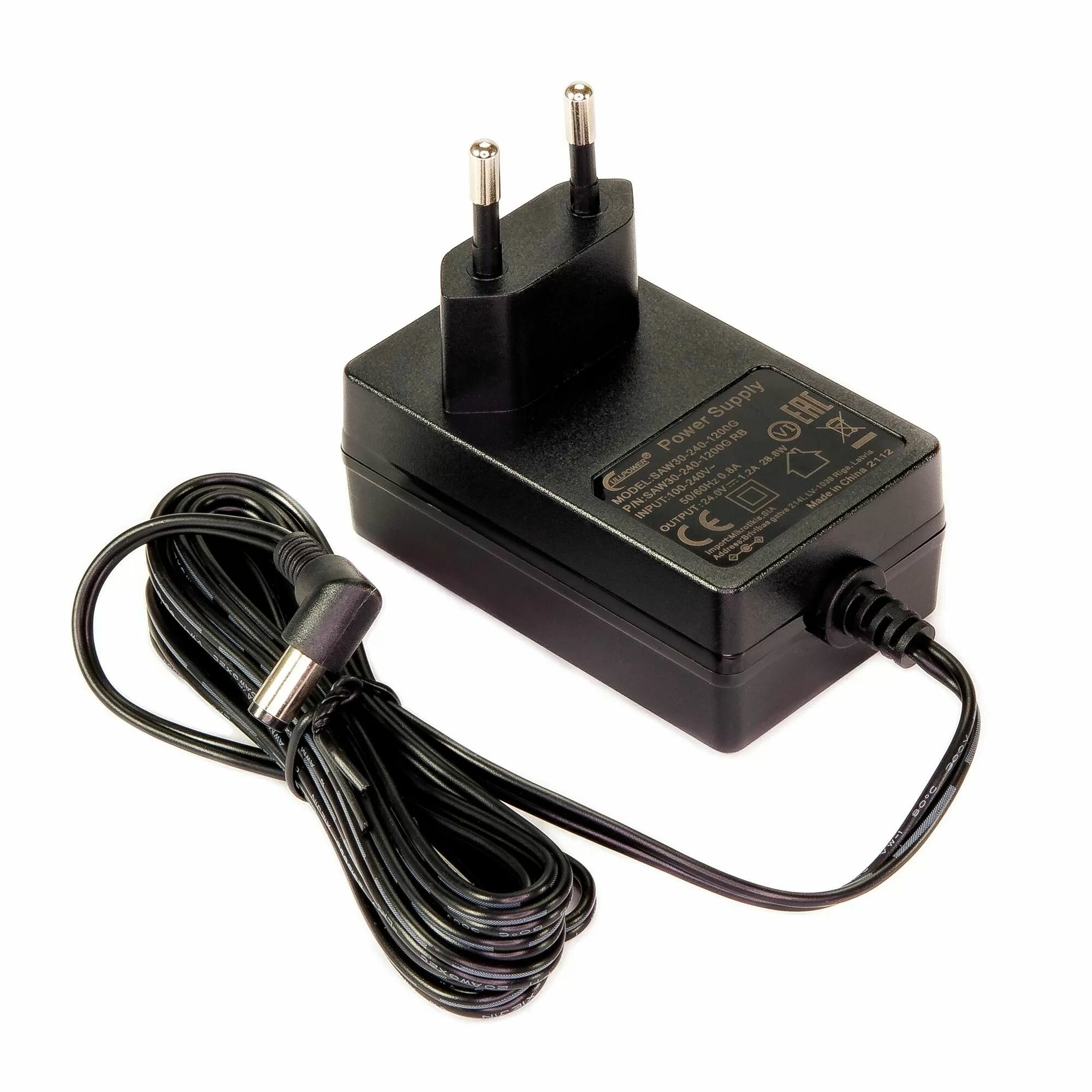 Блок питания MikroTik Power Adapter 24V 1.2A (SAW30-240-1200GR2A)