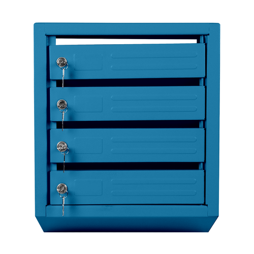 Почтовый ящик Базис 4-х секционный 1580₽