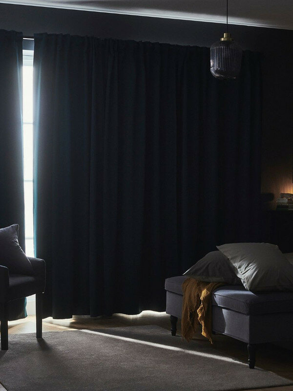 Шторы И Карнизы Xiaomi Гардины, блокирующие свет, блэкаут шторы, зеленый майгулл икеа