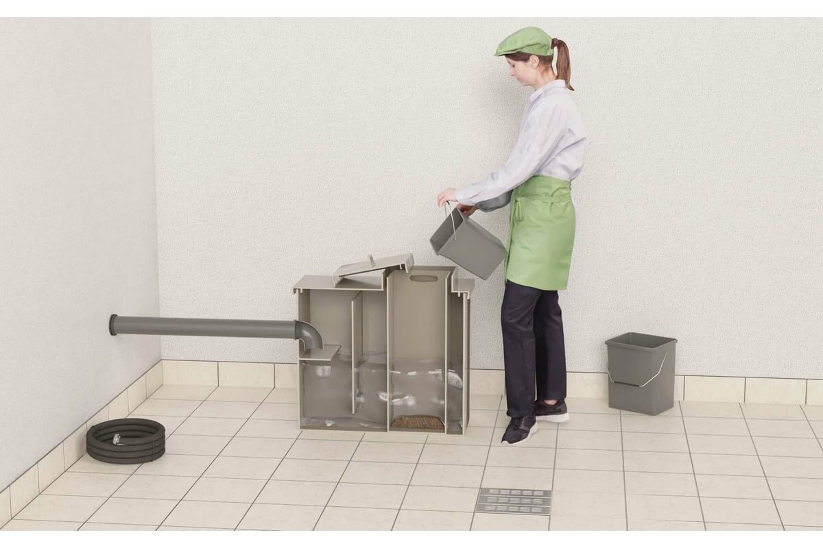 Экосети Пескоуловитель серии Клининг ОВП 25 КОВП25 — фото 1