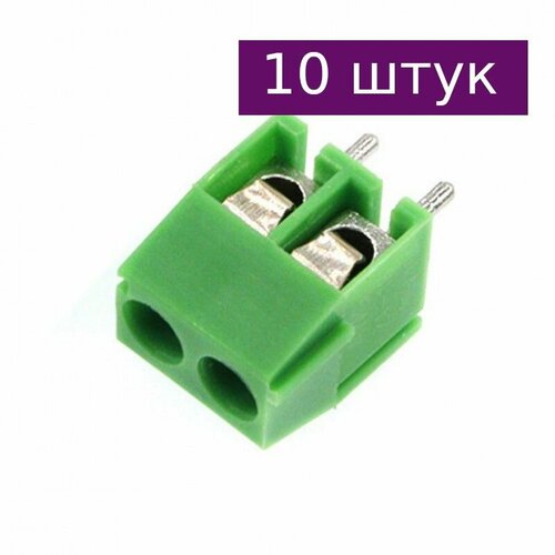 Клемма винтовая KF350-2P-G 10 шт 246₽