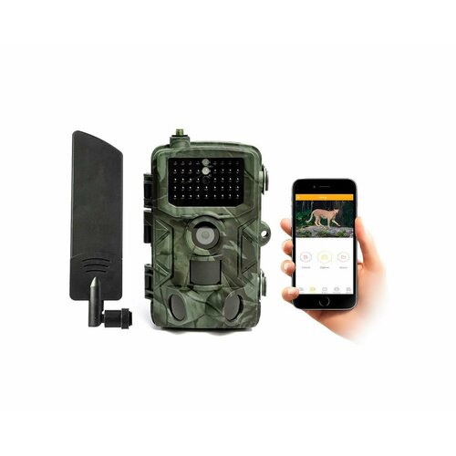 Фотоловушка 4G Филин HC-808 LTE-Pro-2K W5004RU для охраны загородного дома - фотоловушка для охоты видео 2K онлайн просмотр облако 16748₽